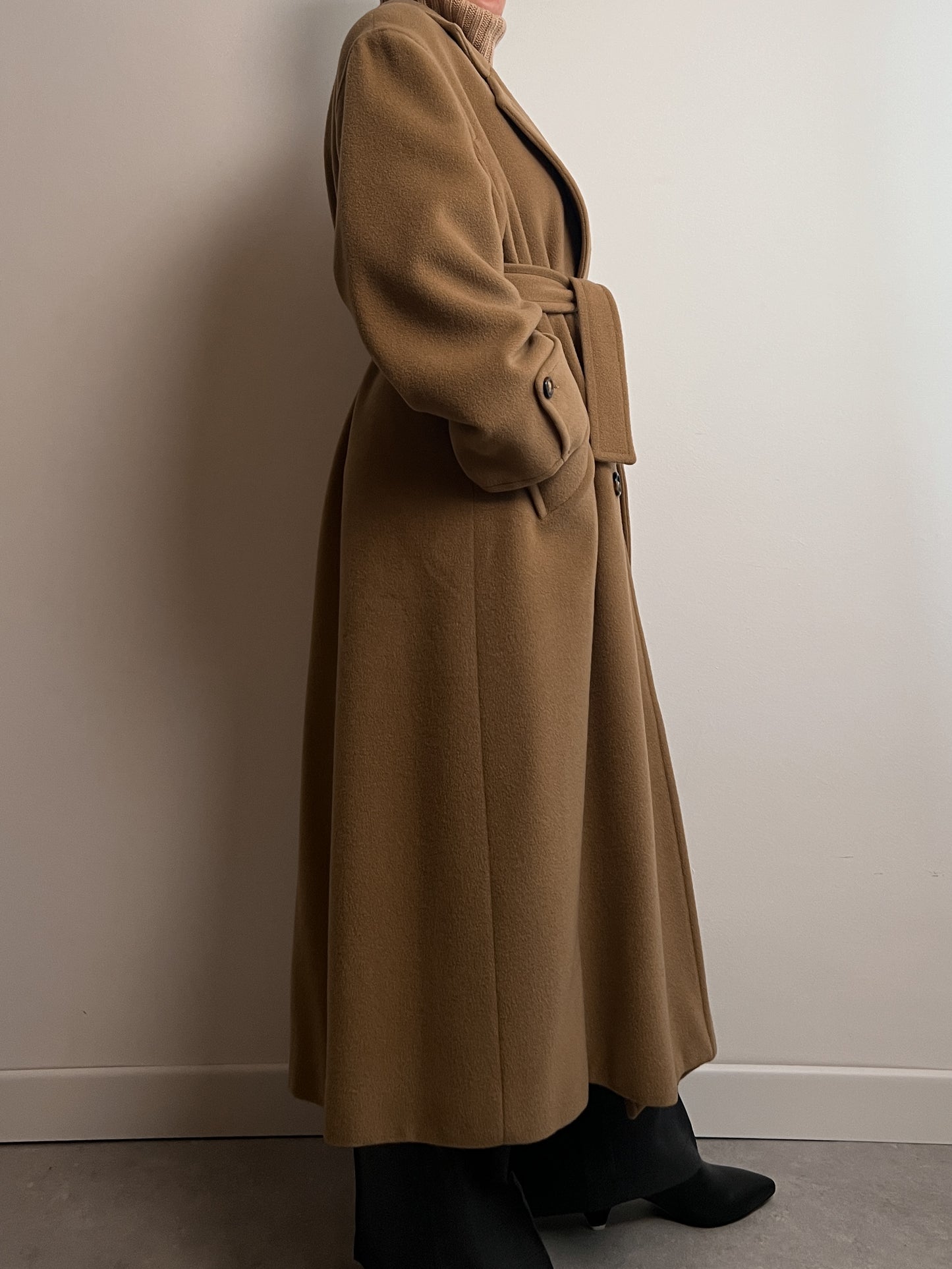 Marella pure wool camel coat