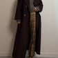 Piacenza pure wool chocolate coat