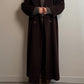 Piacenza pure wool chocolate coat