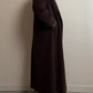 Piacenza pure wool chocolate coat