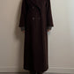 Piacenza pure wool chocolate coat