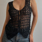 Handmade crochet gilet