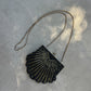 Beads clamshell purse