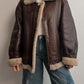 Real Shearling aviator jacket