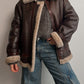 Real Shearling aviator jacket