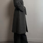 Alpaca and wool grey coat