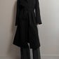 Luisa Spagnoli wool and cashmere grey coat