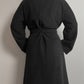 Luisa Spagnoli wool and cashmere grey coat