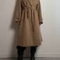 Wool camel long coat