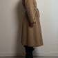 Wool camel long coat