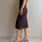 Pure viscose grey dress