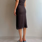 Pure viscose grey dress