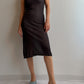 Pure viscose grey dress