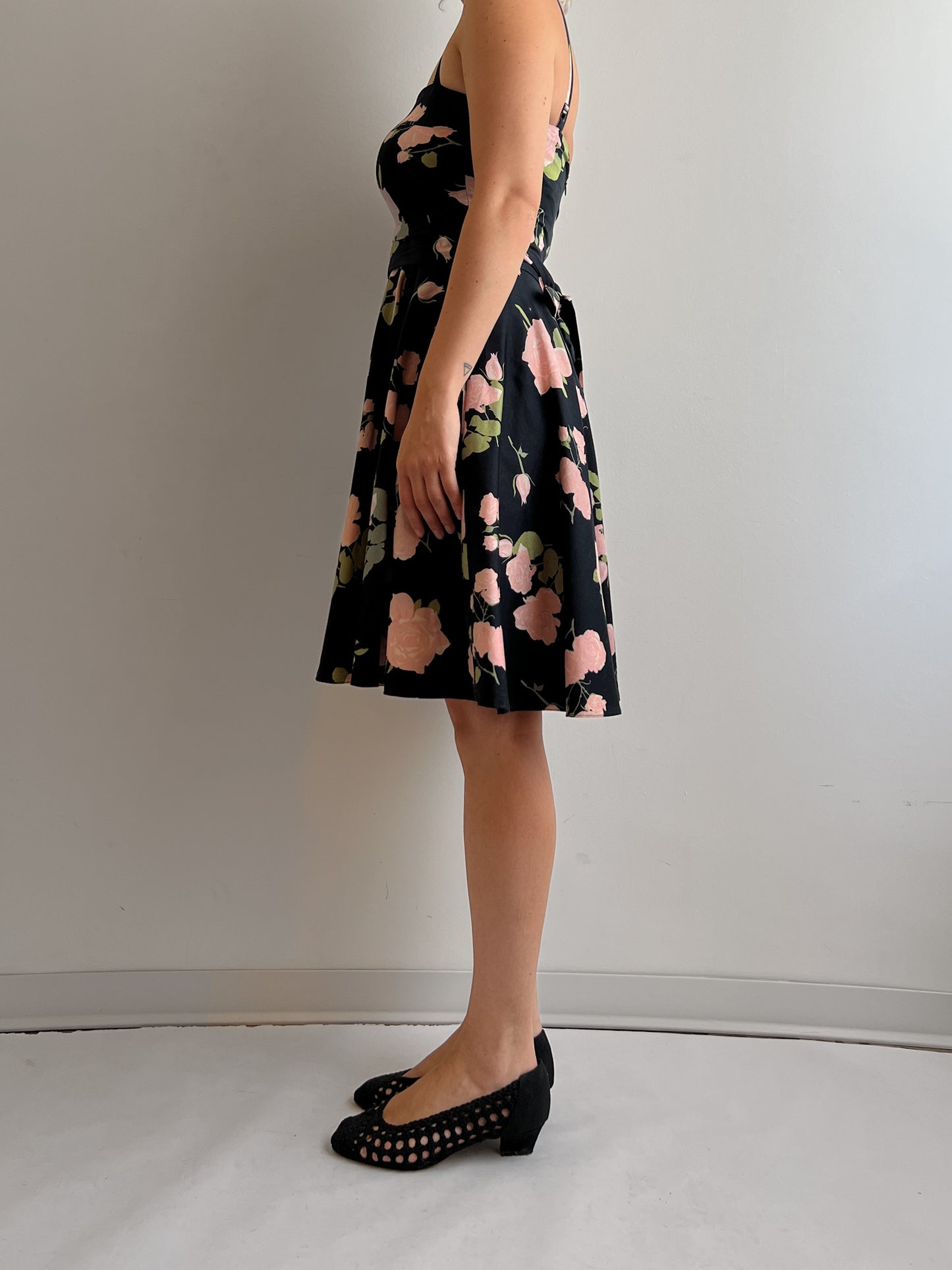 Pure cotton floral dress