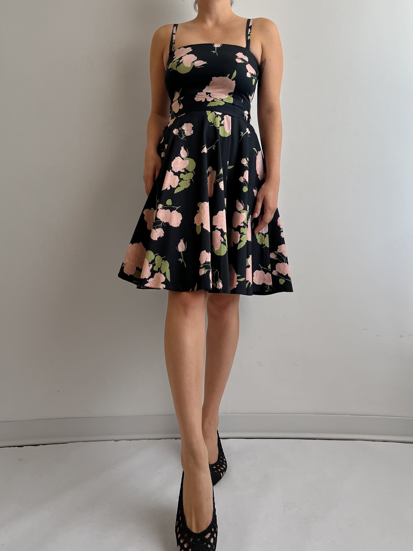 Pure cotton floral dress