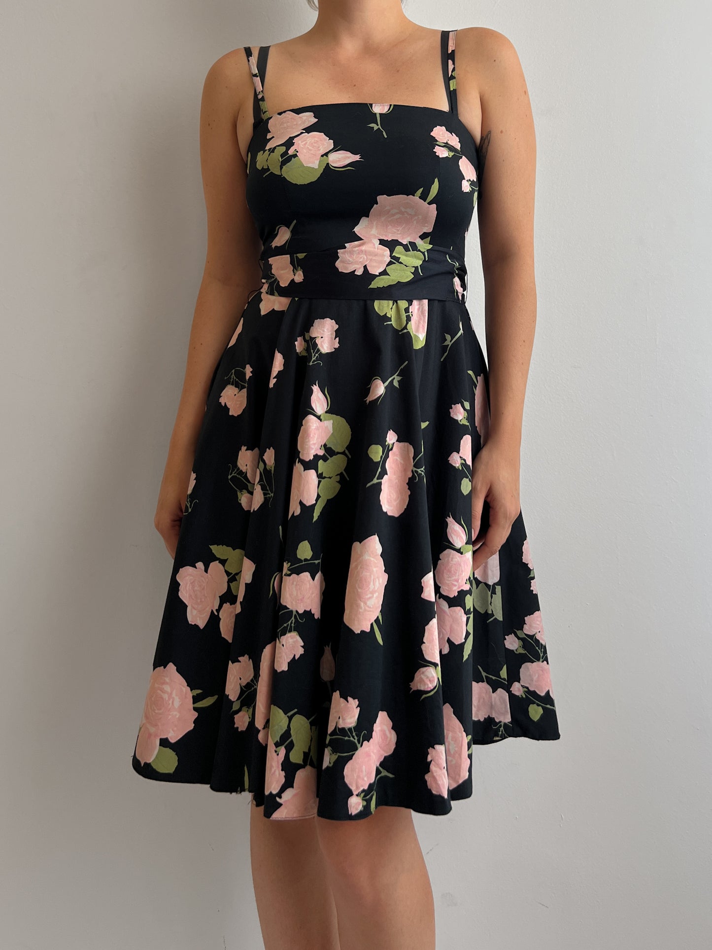 Pure cotton floral dress