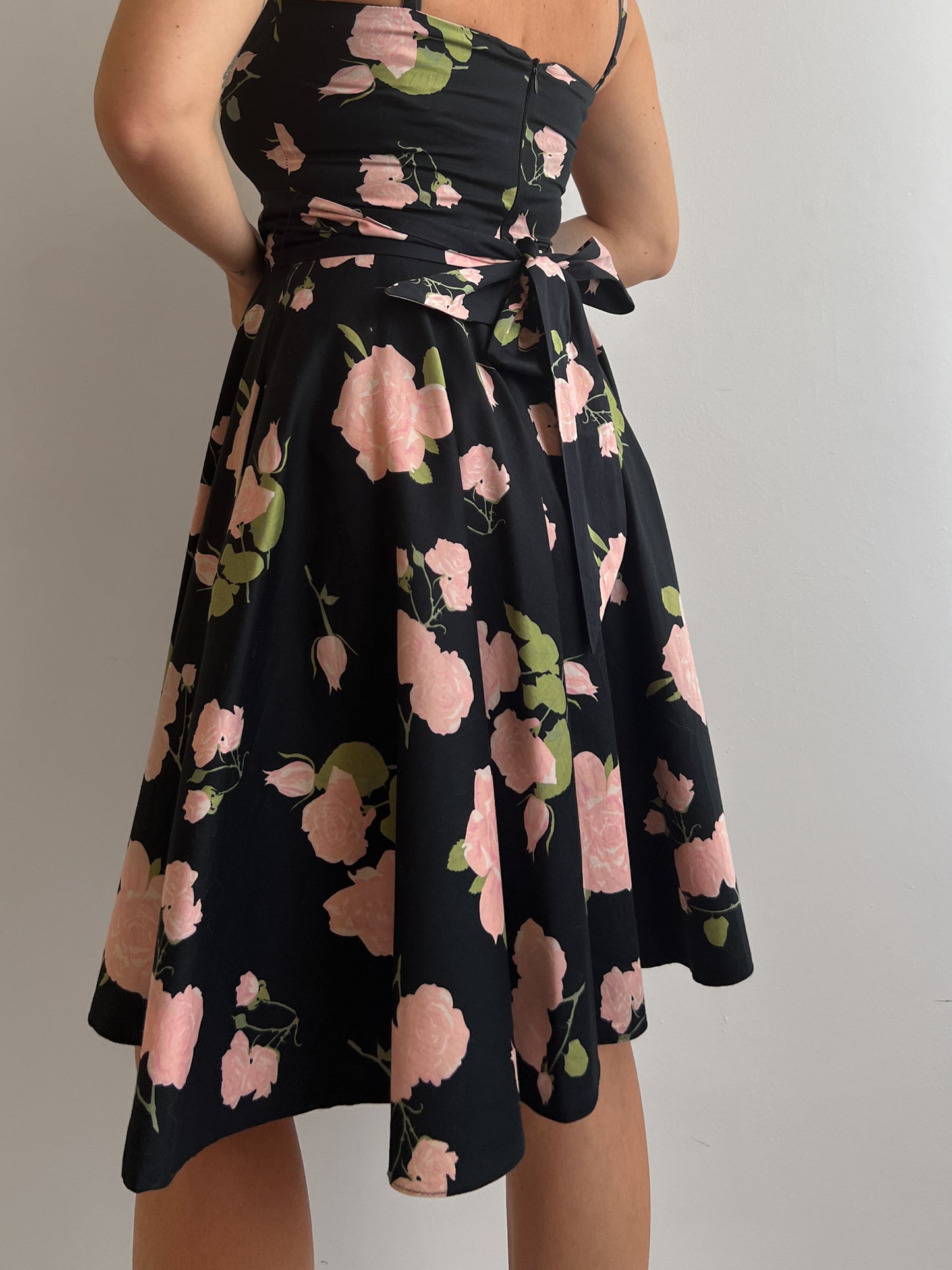 Pure cotton floral dress