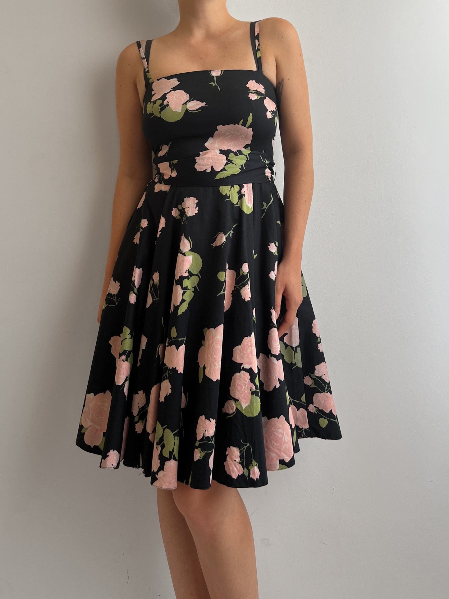 Pure cotton floral dress