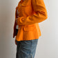 Ribbed orange jacket