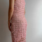 Sequins pink dress