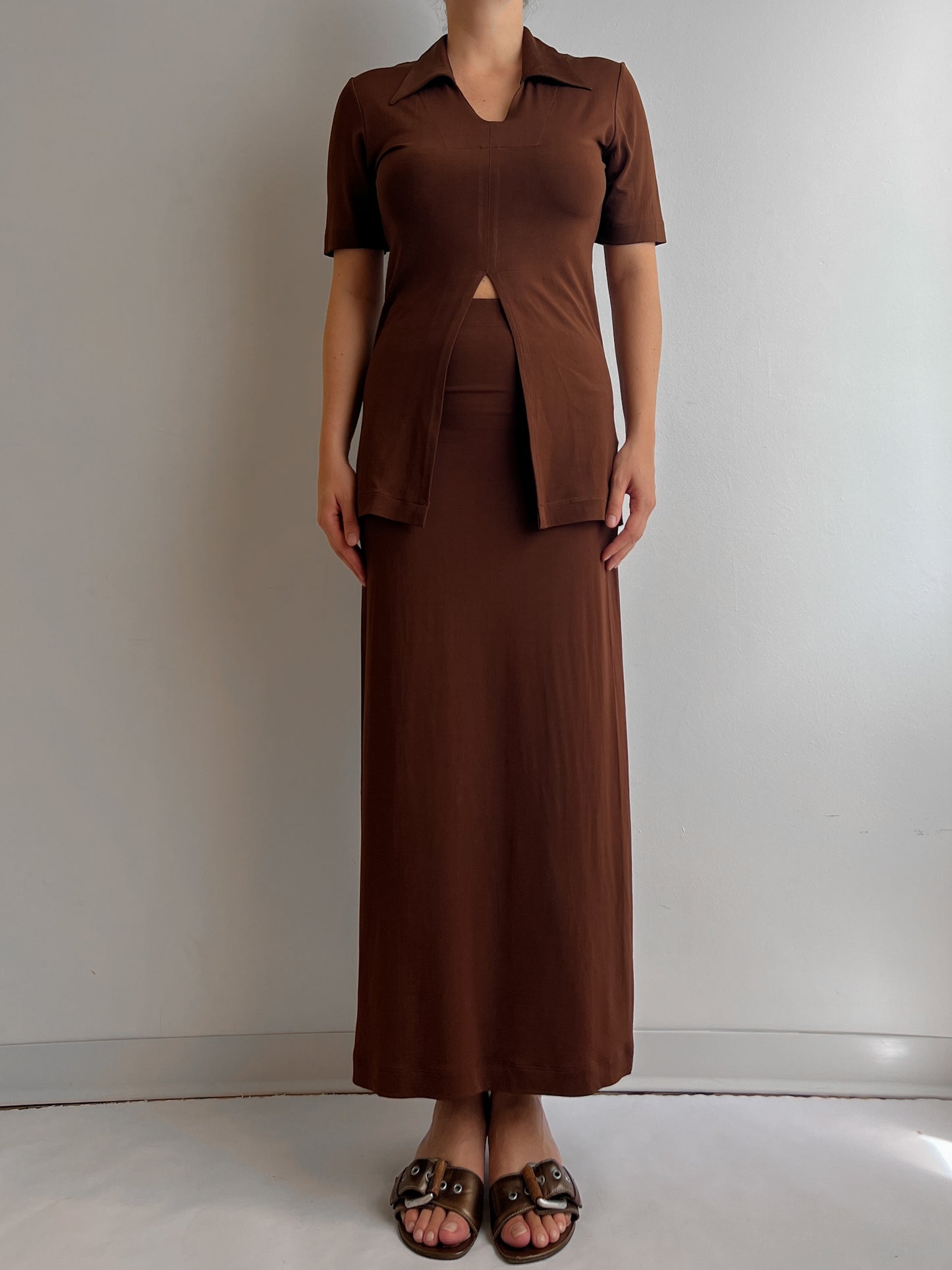 Viscose brown set