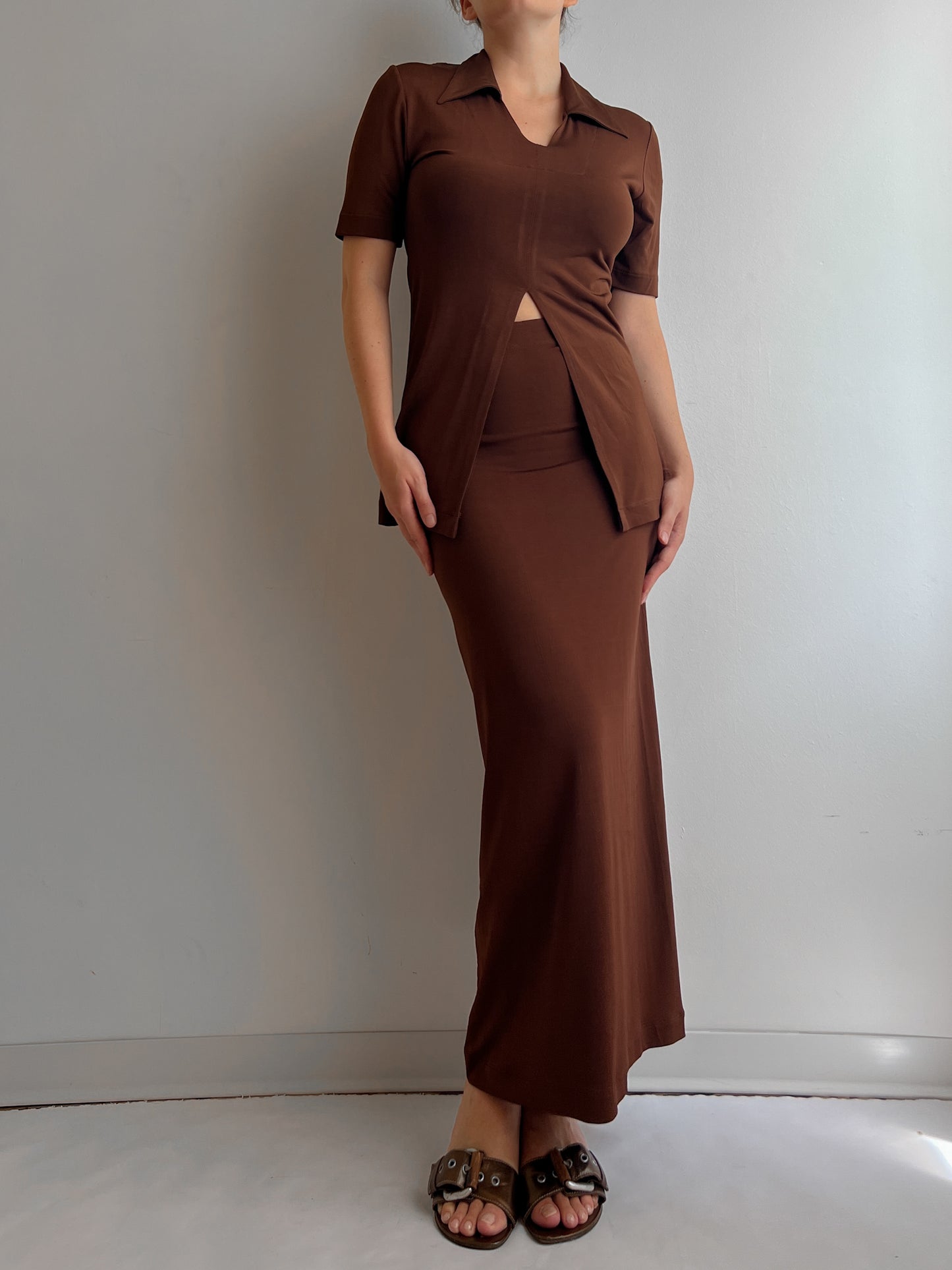 Viscose brown set