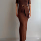 Viscose brown set