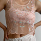 Beads pink top