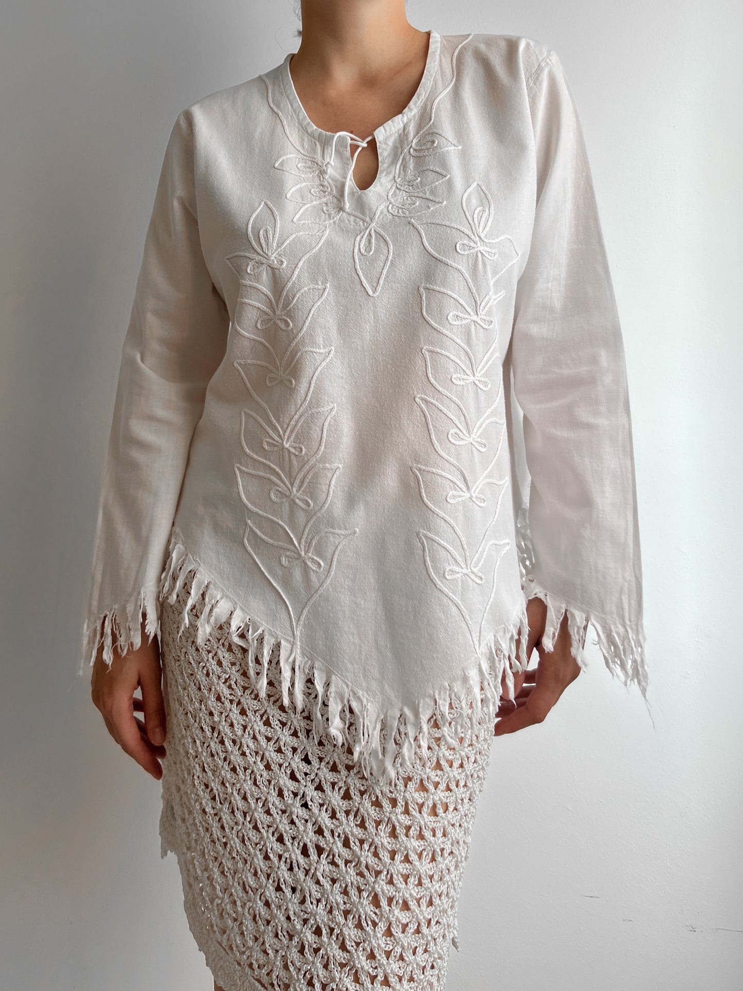 Pure cotton peruvian blouse