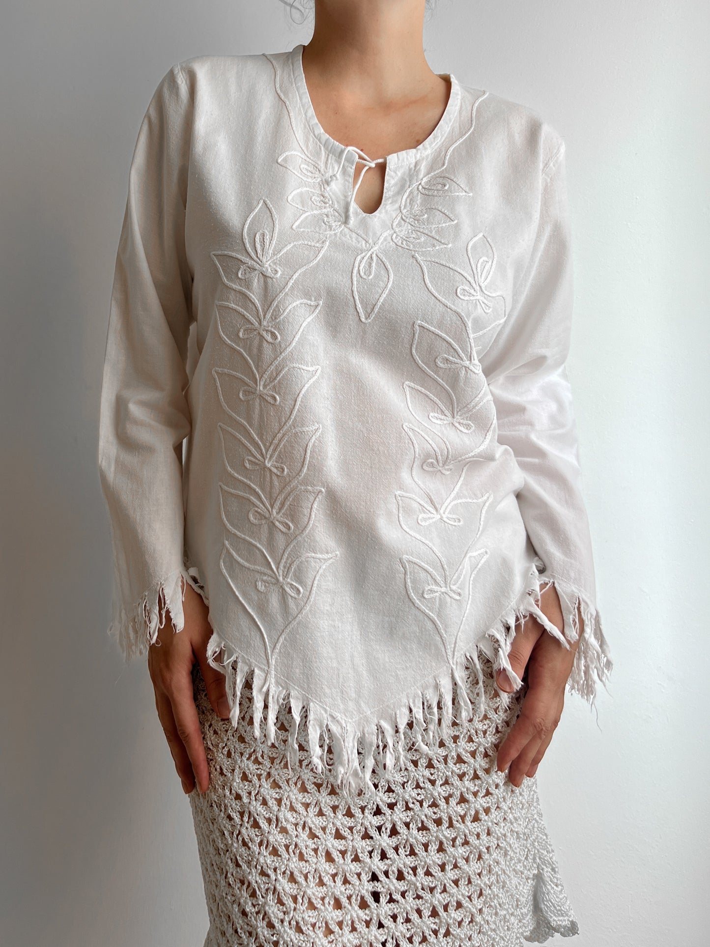 Pure cotton peruvian blouse