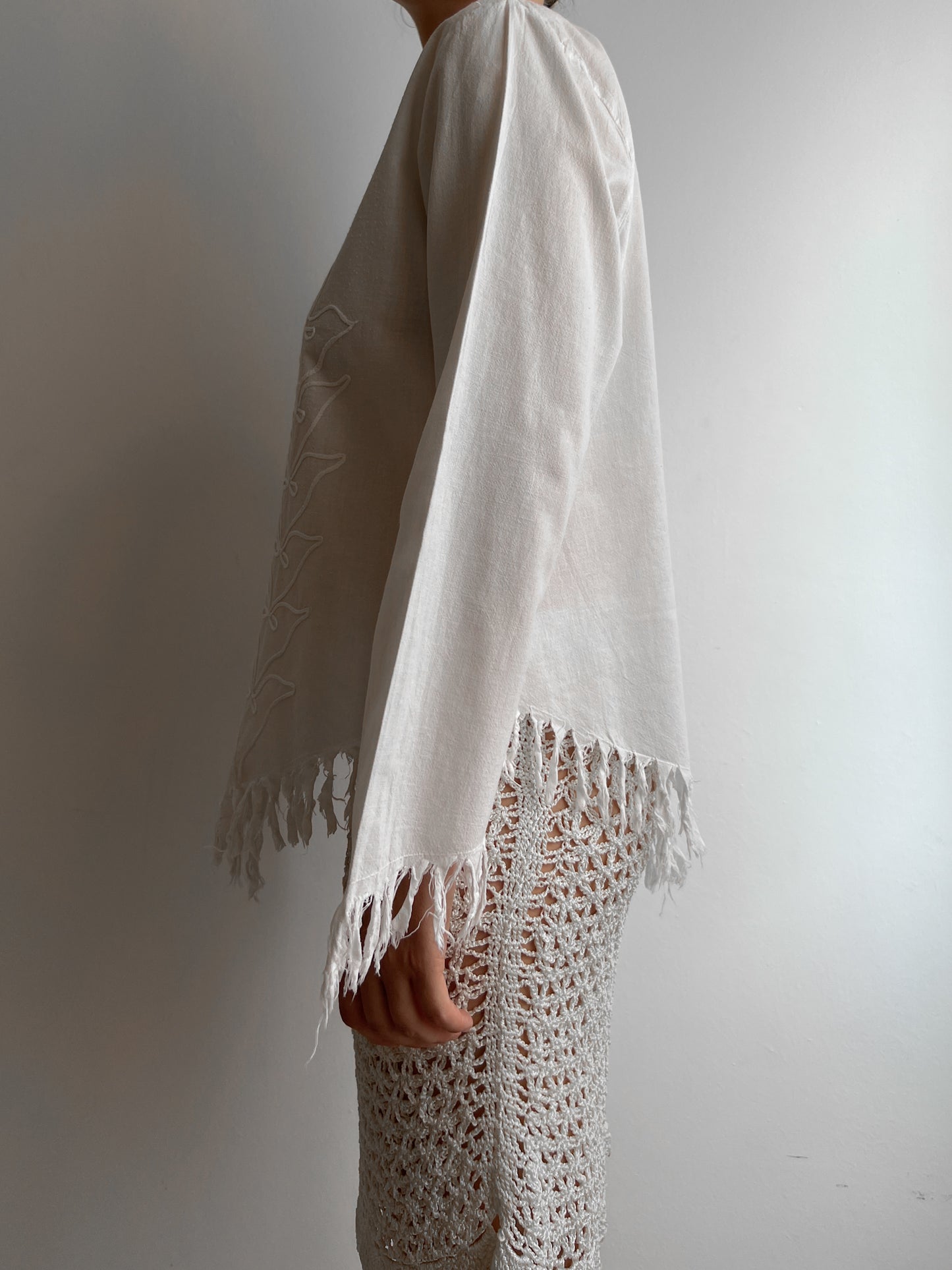 Pure cotton peruvian blouse