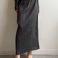 Issey Miyake Pleats Please grey skirt