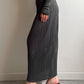 Issey Miyake Pleats Please grey skirt