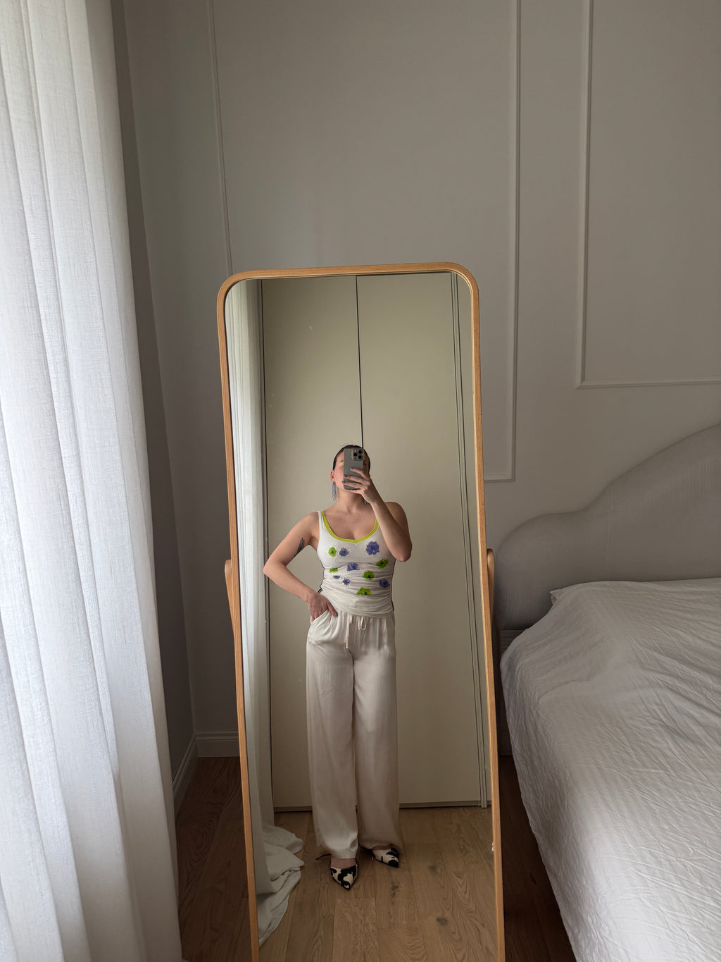 Pantaloni morbidi in pura viscosa