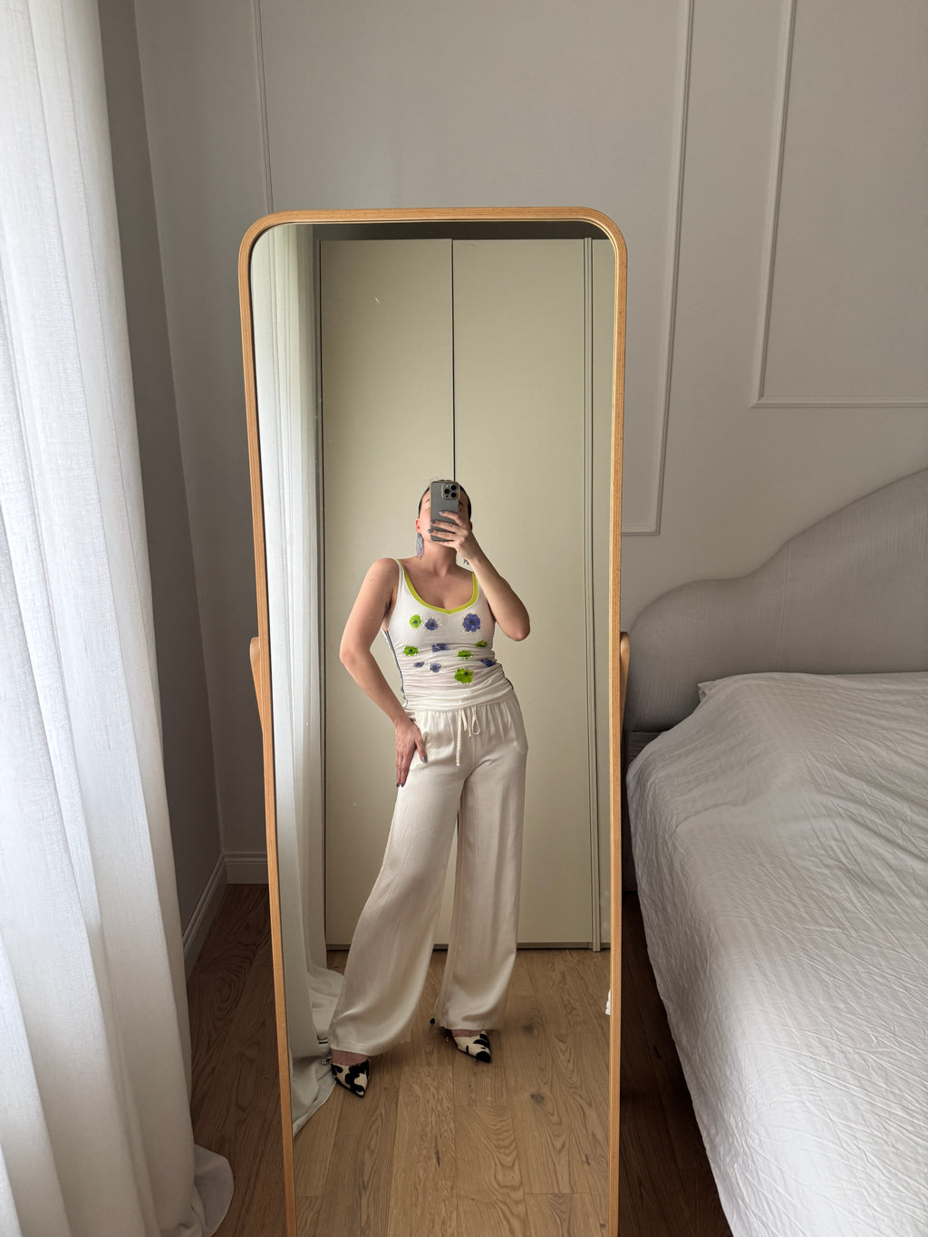 Pantaloni morbidi in pura viscosa