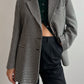 Pure wool pied de poule blazer