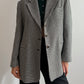 Pure wool pied de poule blazer