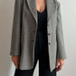 Pure wool pied de poule blazer