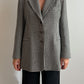 Pure wool pied de poule blazer