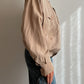 Silk and linen sand bomber