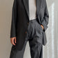 Pure virgin wool grey suit