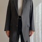 Pure virgin wool grey suit