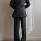 Pure virgin wool grey suit