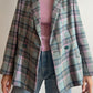 Pure wool tartan blazer