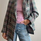 Pure wool tartan blazer