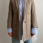 Pure wool herringbone blazer