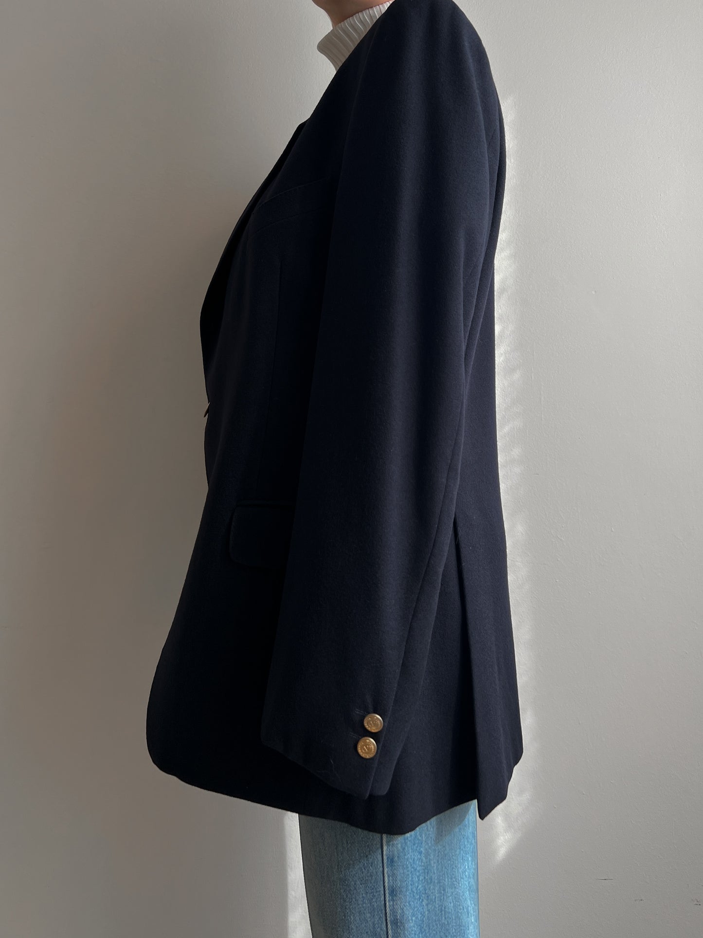 Valentino pure wool blue blazer