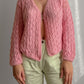 Pure wool embroidered cardigan