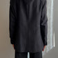 Pure wool double breast black blazer