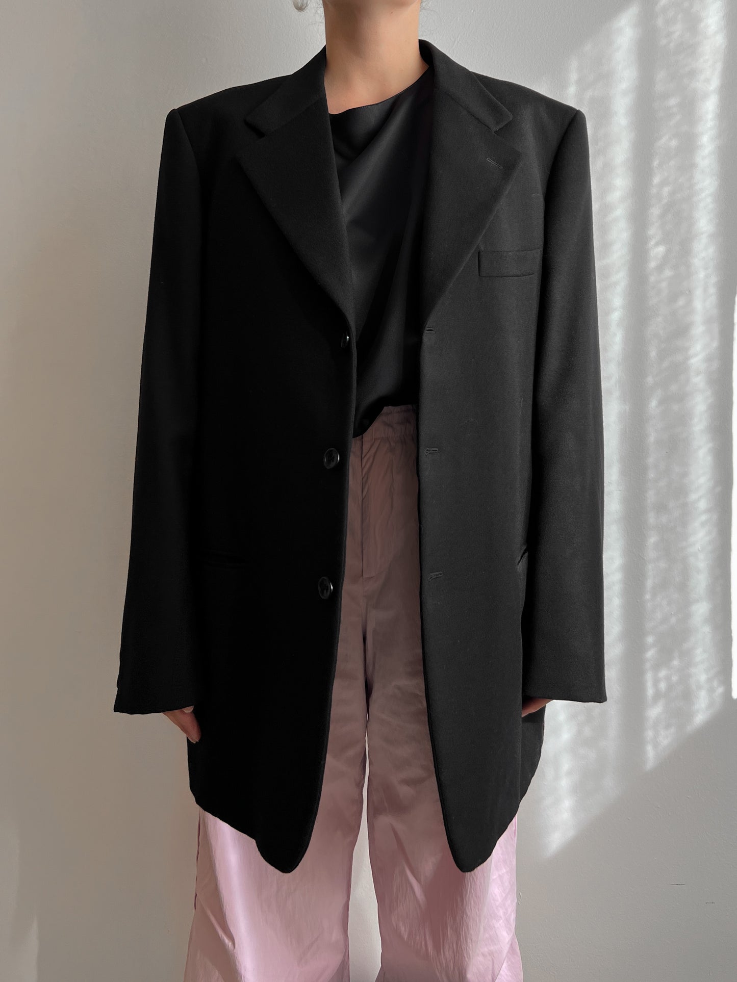 Pure wool black blazer